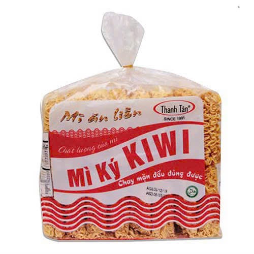 Mì kí Kiwi - Hoành Thánh Lá Khô Hùng Trinh - Hộ Kinh Doanh Hùng Trinh